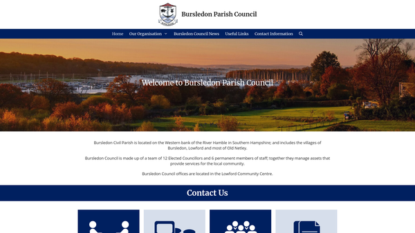 Screenshot of the Recreation Ground website
