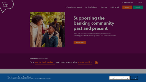 Screenshot of the Se Foundation website
