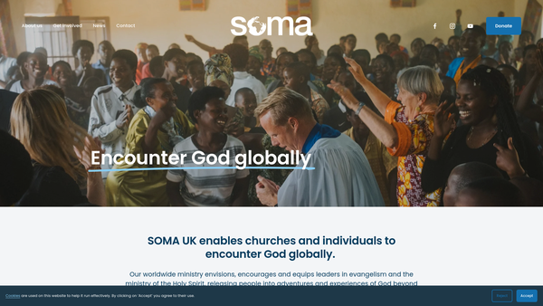 Screenshot of the Sharing Of Ministries Abroad website