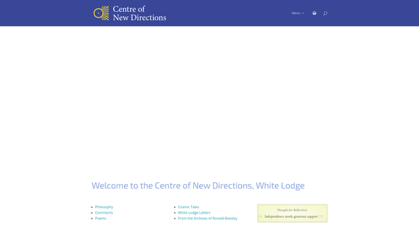 Screenshot of the White Lodge Association Limited website