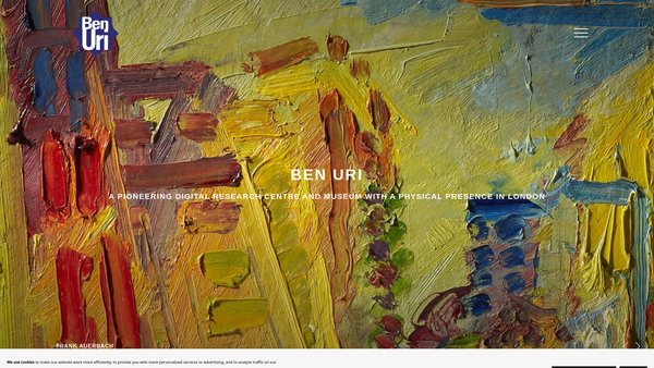 Screenshot of the Ben Uri Gallery And Museum Limited website