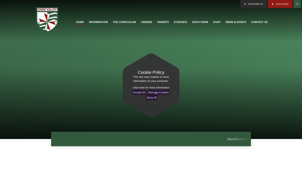 Screenshot of the Harry Skeeles Memorial Gift website