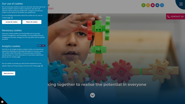 Screenshot of the Loddon Primary School Parents And Teachers Association website