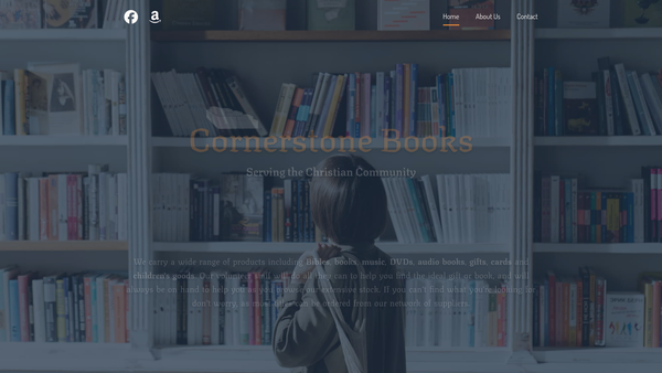 Screenshot of the Gosport Cornerstone Trust website
