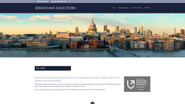 Screenshot of the Raymond Plummer Settlement website