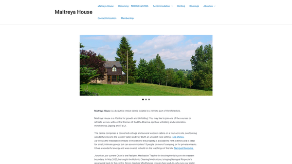 Screenshot of the The Crystal Group website