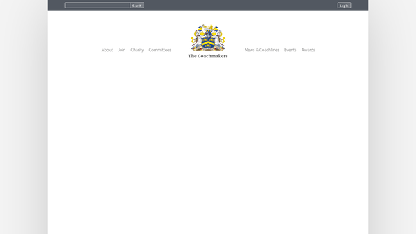 Screenshot of the The Coachmakers And Coach Harness Makers Charitable Trust 1977 website
