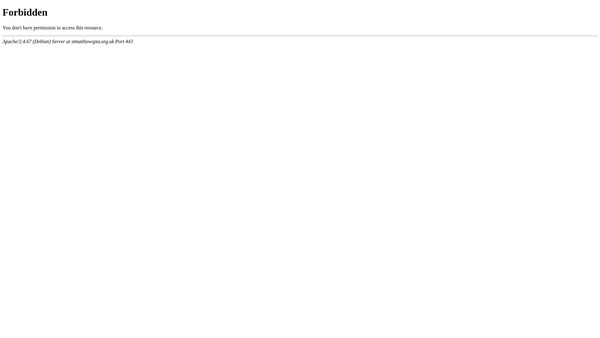 Screenshot of the St Matthew's PTA website