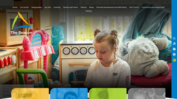 Screenshot of the Foxwood Association website