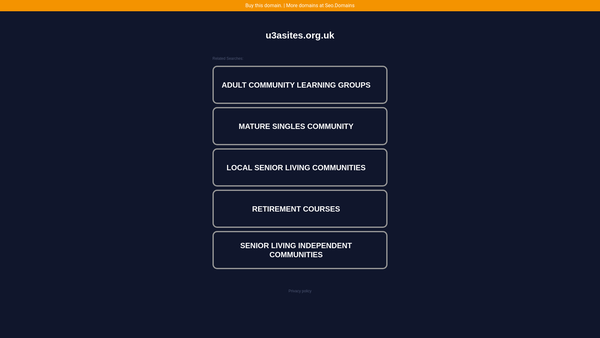 Screenshot of the The Portsmouth Branch Of The University Of The Third Age website