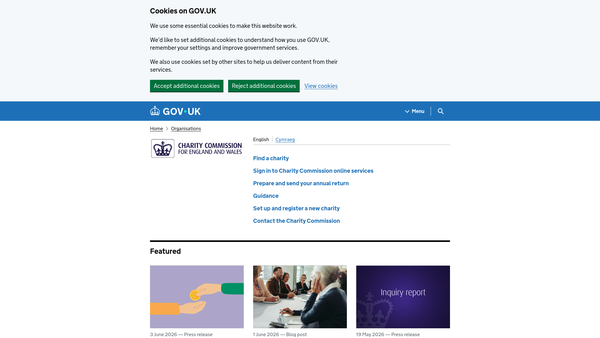 Screenshot of the Burpham Association Supporting Independent Living(b.a.s.i.l.) website
