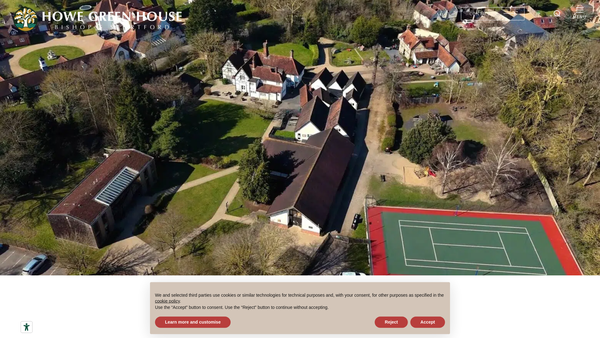 Screenshot of the The Howe Green Educational Trust Limited website