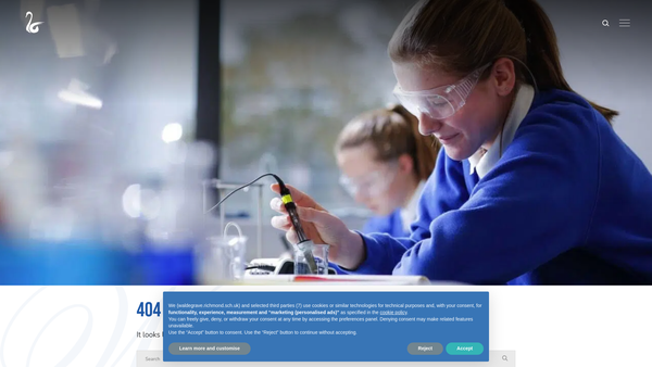 Screenshot of the Friends of Waldegrave website