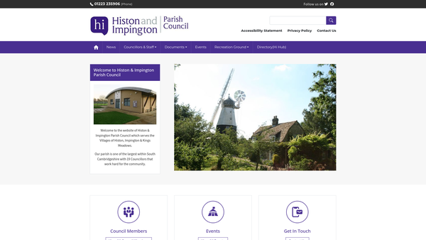 Screenshot of the Children's Playgrounds website