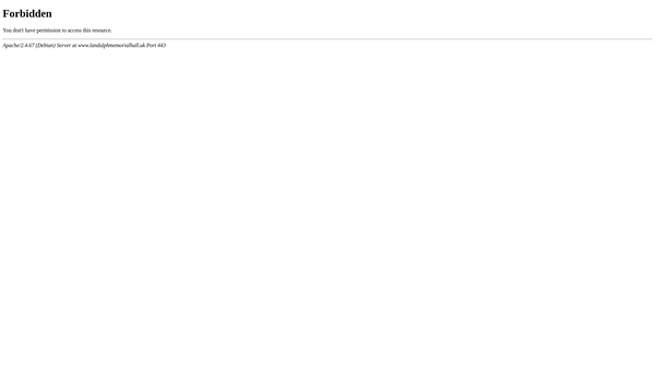 Screenshot of the Landulph Village Hall website