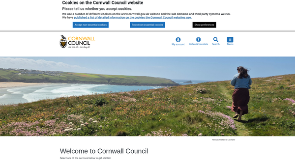 Screenshot of the Playing Field And Recreation Ground website