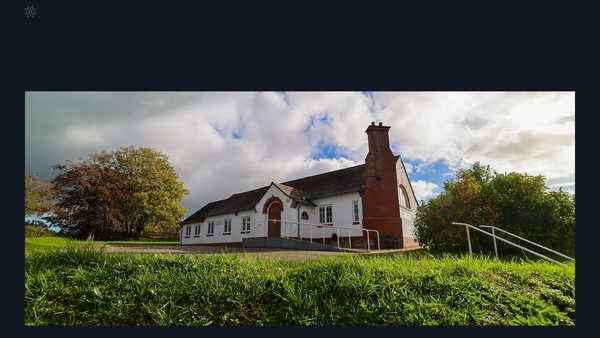 Screenshot of the Aylesbeare Village Hall website