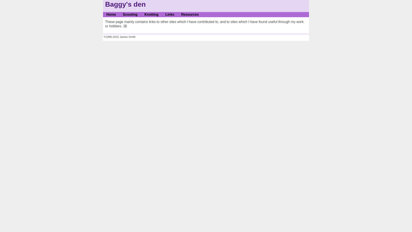 Screenshot of the 1st Shelfords And Stapleford Scout Group website