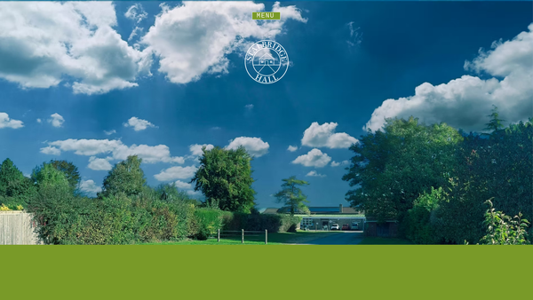 Screenshot of the Stalbridge Village Hall website