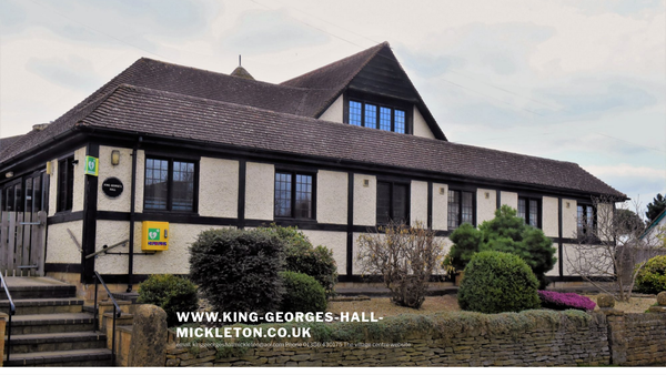 Screenshot of the King George's Hall website