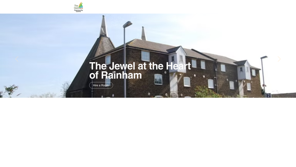 Screenshot of the Rainham And Wigmore Community Association website