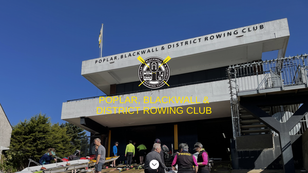 Screenshot of the Poplar Blackwall & District Rowing Club website