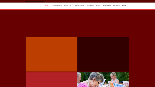 Screenshot of the Aston And Cote Community Trust website