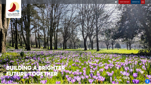 Screenshot of the Frank Thomas Arnold For A Park Or Recreation Ground website