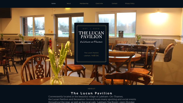 Screenshot of the Recreation Ground website