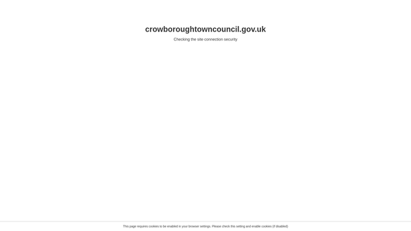 Screenshot of the Wolfe Recreation Ground website