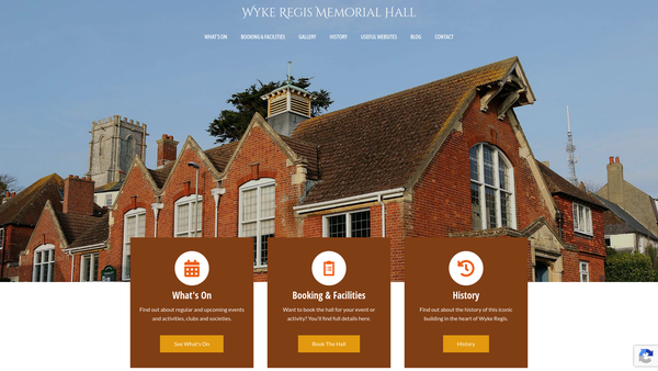 Screenshot of the The Margaret Chamberlaine Institute website