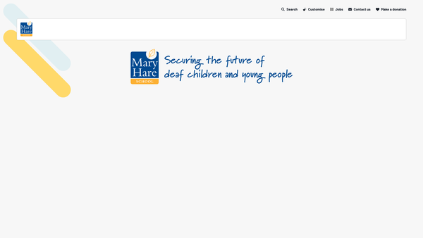 Screenshot of the Mill Hall Oral School For The Deaf Ltd website