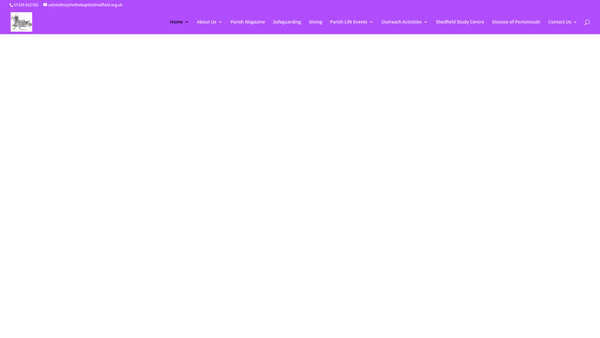 Screenshot of the Franklyn, Harvey And School Allotment website