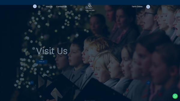 Screenshot of the West Hill School Trust Limited website