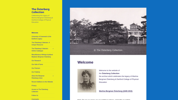 Screenshot of the The Bergman Osterberg Union Benefit Fund website