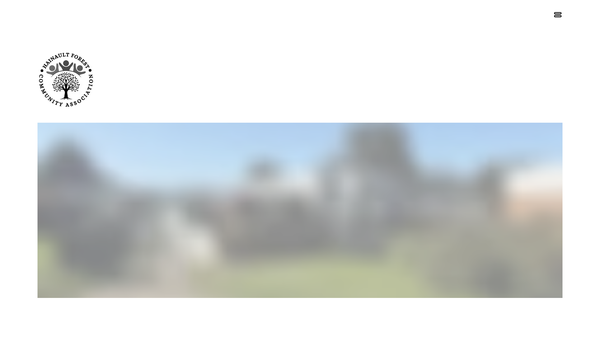 Screenshot of the Hainault Forest Community Association website