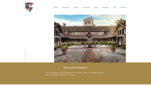 Screenshot of the Ewelme Elementary Educational Foundation website