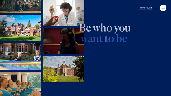 Screenshot of the Headington School Oxford Limited website