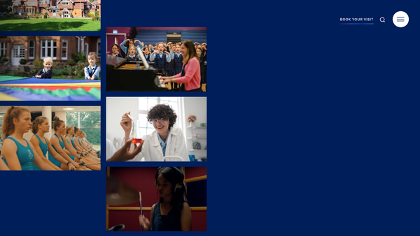 Screenshot of the Headington School Oxford Limited General Charitable Trust website