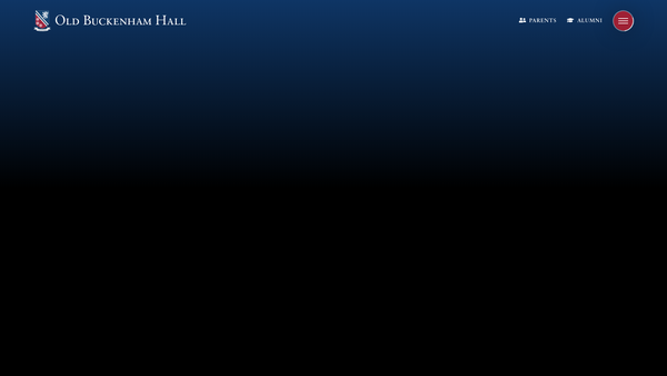 Screenshot of the Old Buckenham Hall (Brettenham) Educational Trust Ltd website