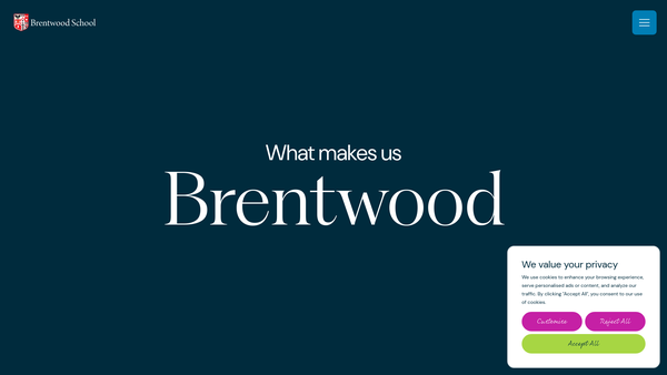 Screenshot of the Sir Antony Browne's School Trust, Brentwood website
