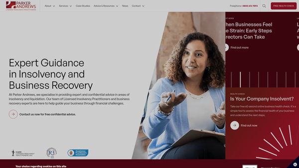Screenshot of the Whitwell Hall Country Centre Ltd website