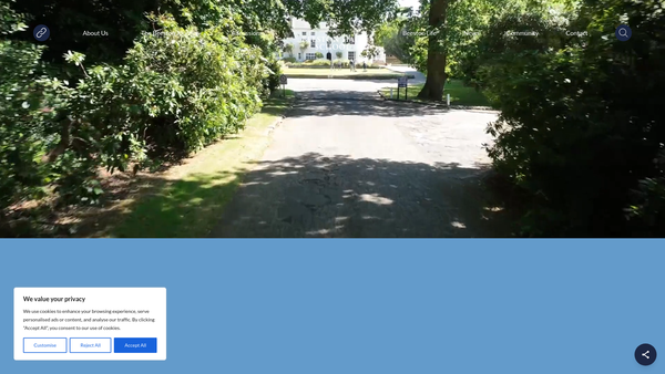 Screenshot of the Beeston Hall School Trust Limited website
