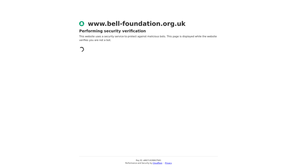 Screenshot of the The Bell Educational Trust Limited website