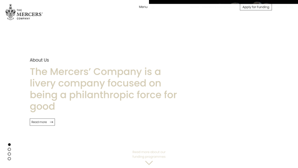 Screenshot of the St Paul's Schools Foundation website