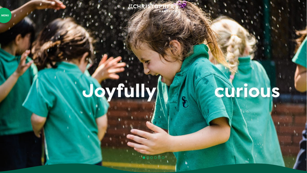 Screenshot of the St Christopher's School (Hampstead) Limited website