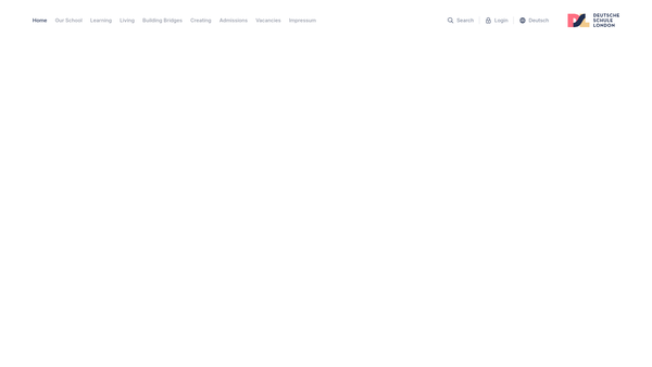 Screenshot of the German School Association Limited website