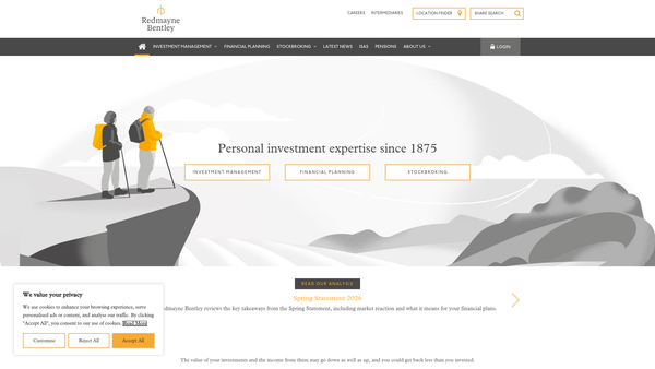 Screenshot of the Ella And Abraham Bennett Charitable Trust website