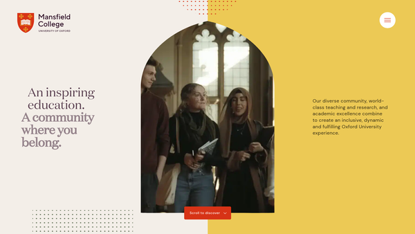 Screenshot of the G B Caird Memorial Trust website