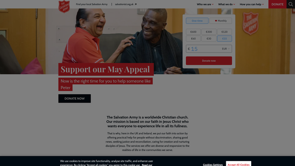 Screenshot of the Welcome Mission Trust (Now Known As Ronkswood Baptist Chapel) website